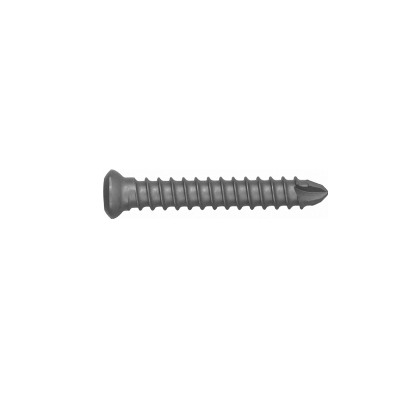 معدن 2.0mm, 2.5mm, 2.7mm زر قفل قشري ذاتي الحفر لزراعة العظام زر صدمة من التيتانيوم لكسور ضغط العظام