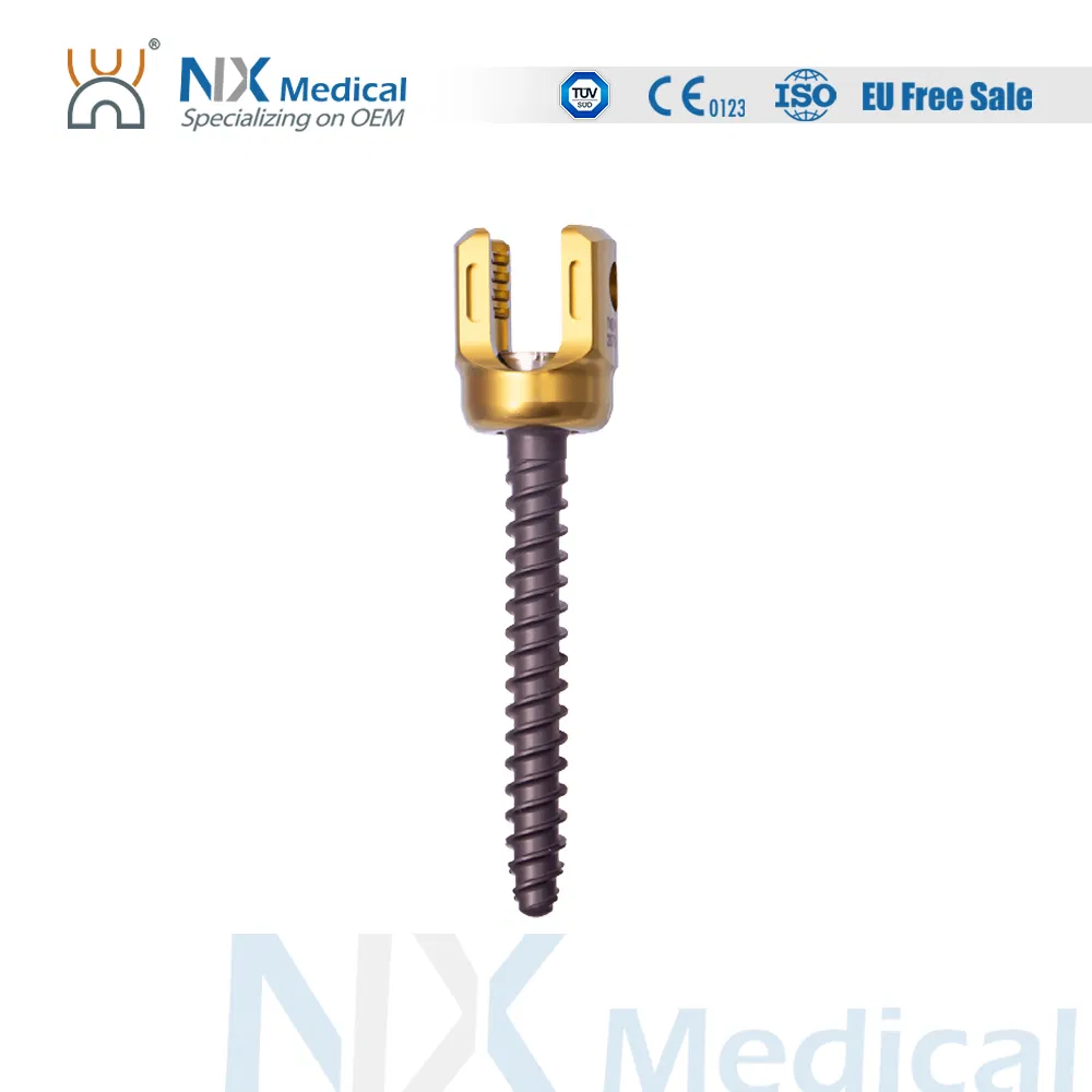 نظام برغي العمود الفقري لنظام زراعة العظام Nx Medical 6.0mm