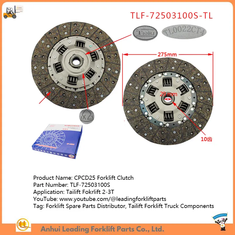 Forklift Clutch Disc Detail 2