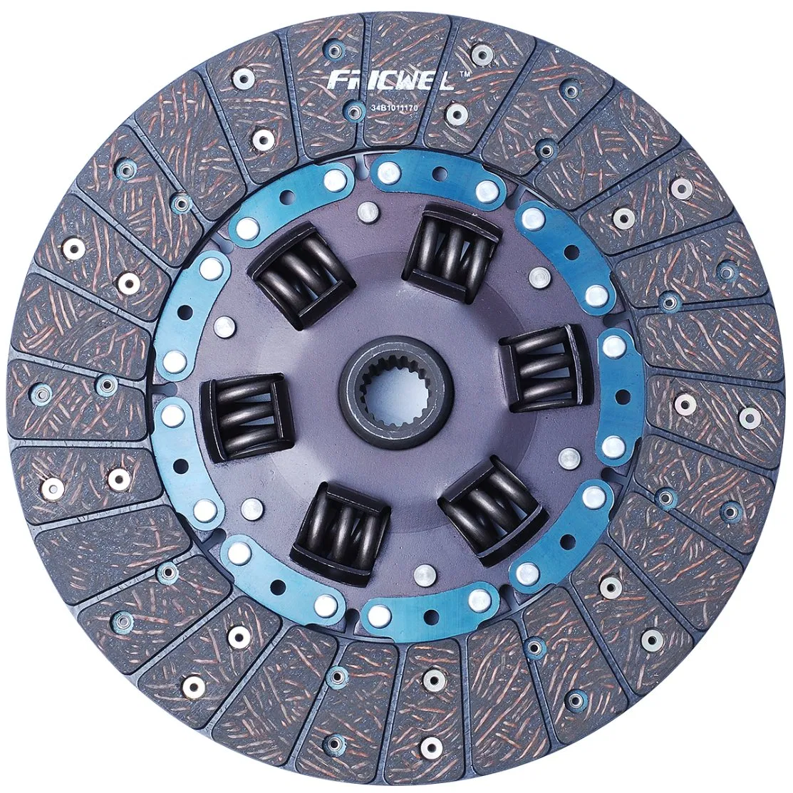 Fricwel High Performance Clutch Disc for Honda Toyota Mitsubishi Nissan Heavy Duty Pressure Plate High Performance Race Clutch Systems Factory