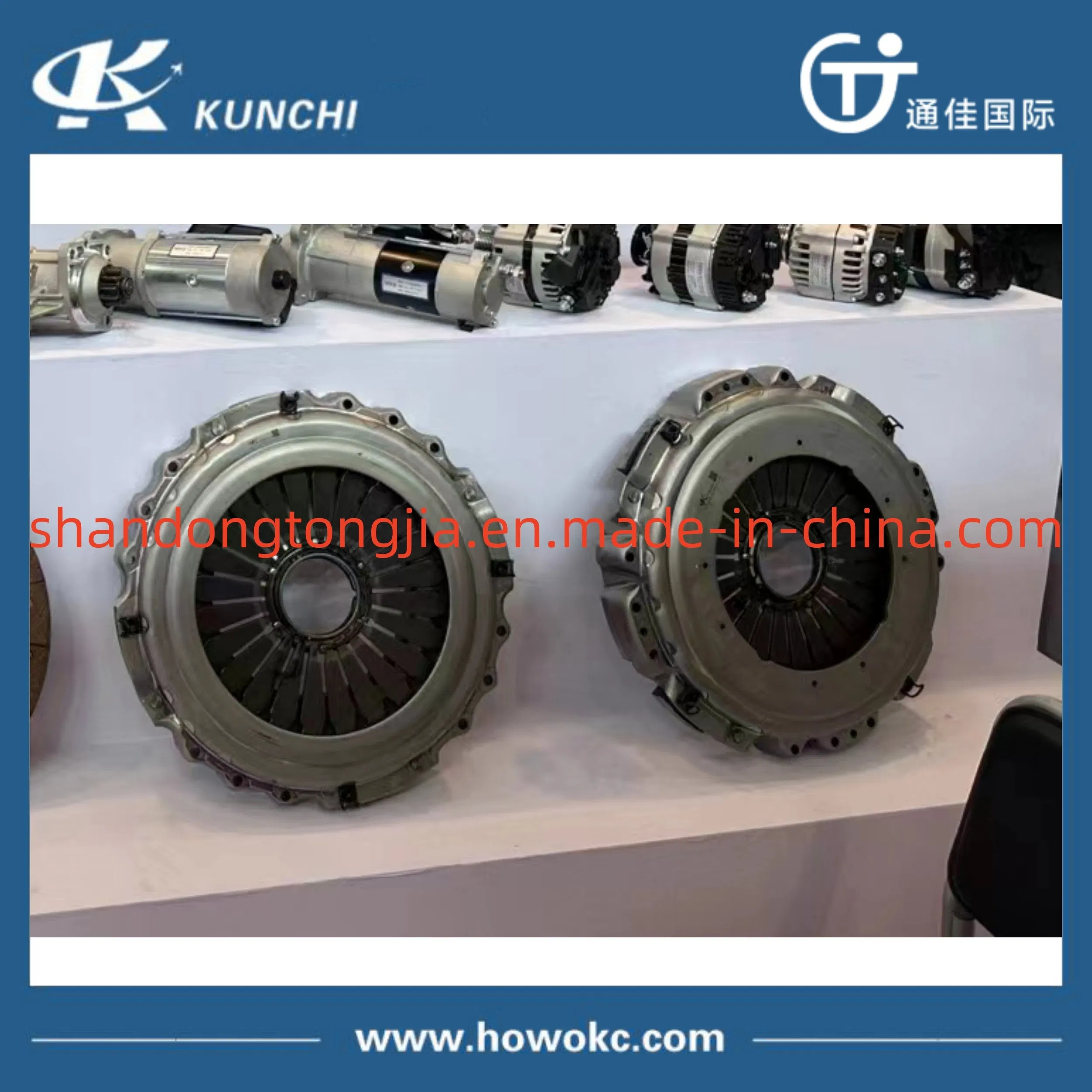 D32-1600750 Clutch Pressure Plate Push-Type Yuchai Truck Part Clutch Plant Clutch Cover Plate for Yuchai Engine HOWO Shacman Truck Parts Clutch Pad