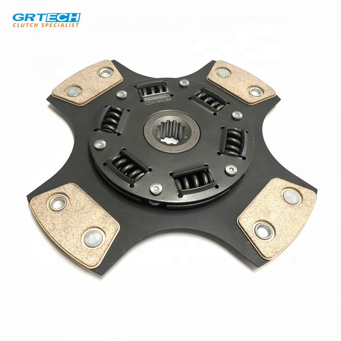 CD4190CB6 CD4190CB4 Ceramic Clutch Disc Racing Clutch Disc with 4 Pad