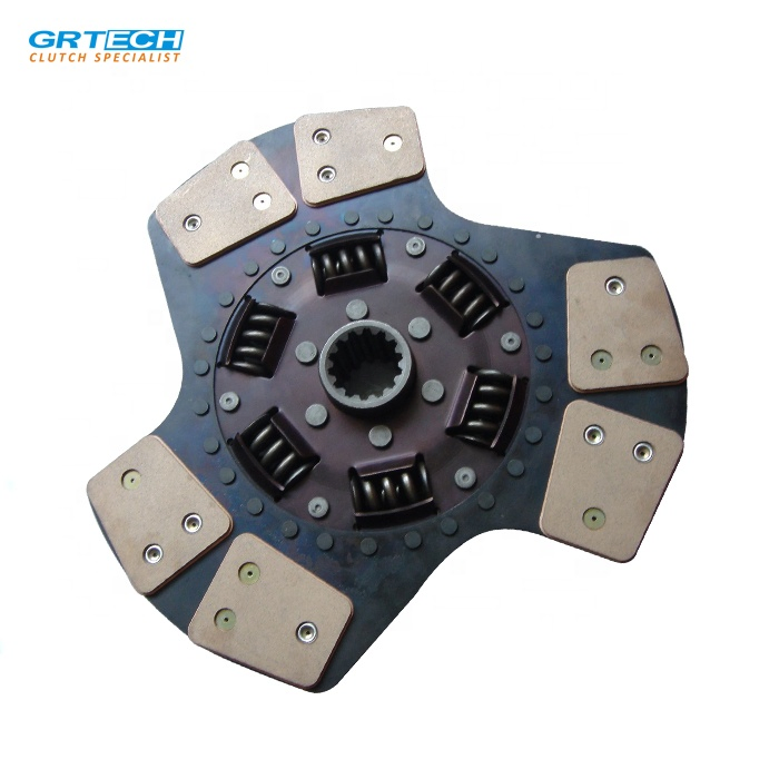 Mfd011p 410mm Copper Button Ceramic Truck Clutch Disc for Mitsubishi 6D22
