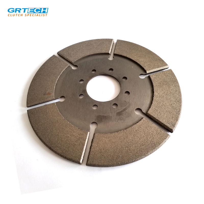 203mm Clutch Parts Clutch Plate Iron Sintered Copper Clutch Disc for Racing Cars