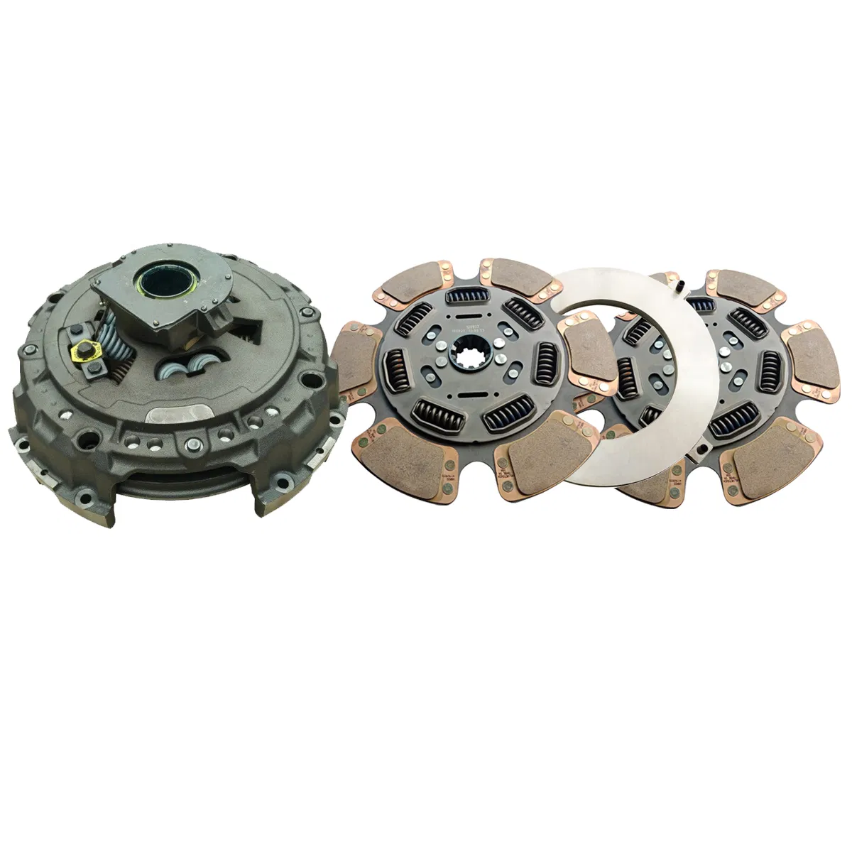 1000000kms Warranty 108925-20am 15-1/2" X 2" Friction Clutch Pressure Plate Assembly Cover Disc Clutch Kit for American Trucks