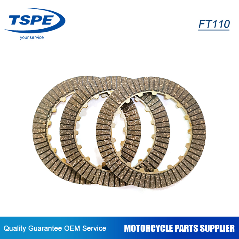 Italika Motorcycle Spare Parts Clutch Friction Disc for FT110
