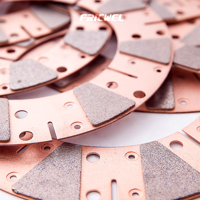 Fricwel Auto Parts Copper Clutch Pad Sintered Racing Disc 8039