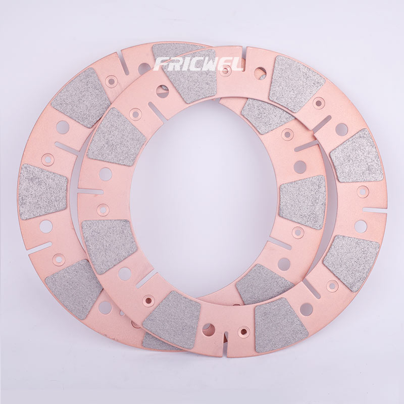 Fricwel Auto Parts Sintered Clutch Button Pads Racing Disc for Copper 8037