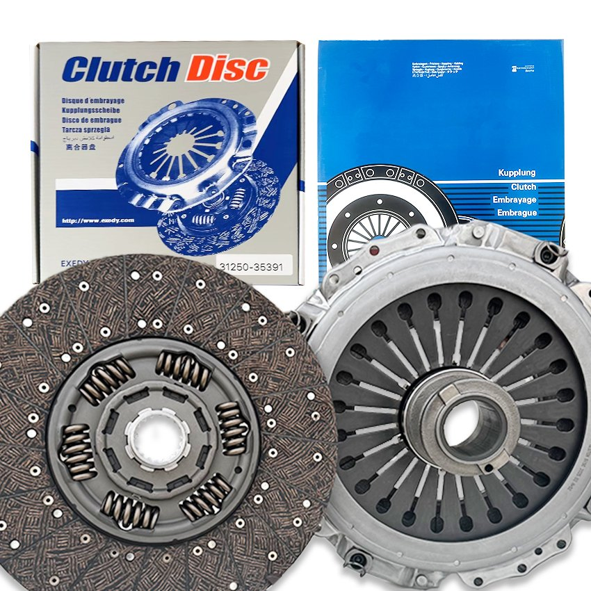 Factory Custom Clutch Kits 3400122201 1878080035 Daf Transmission System Copper Clutch Disc for Man Truck Clutch Friction Plates