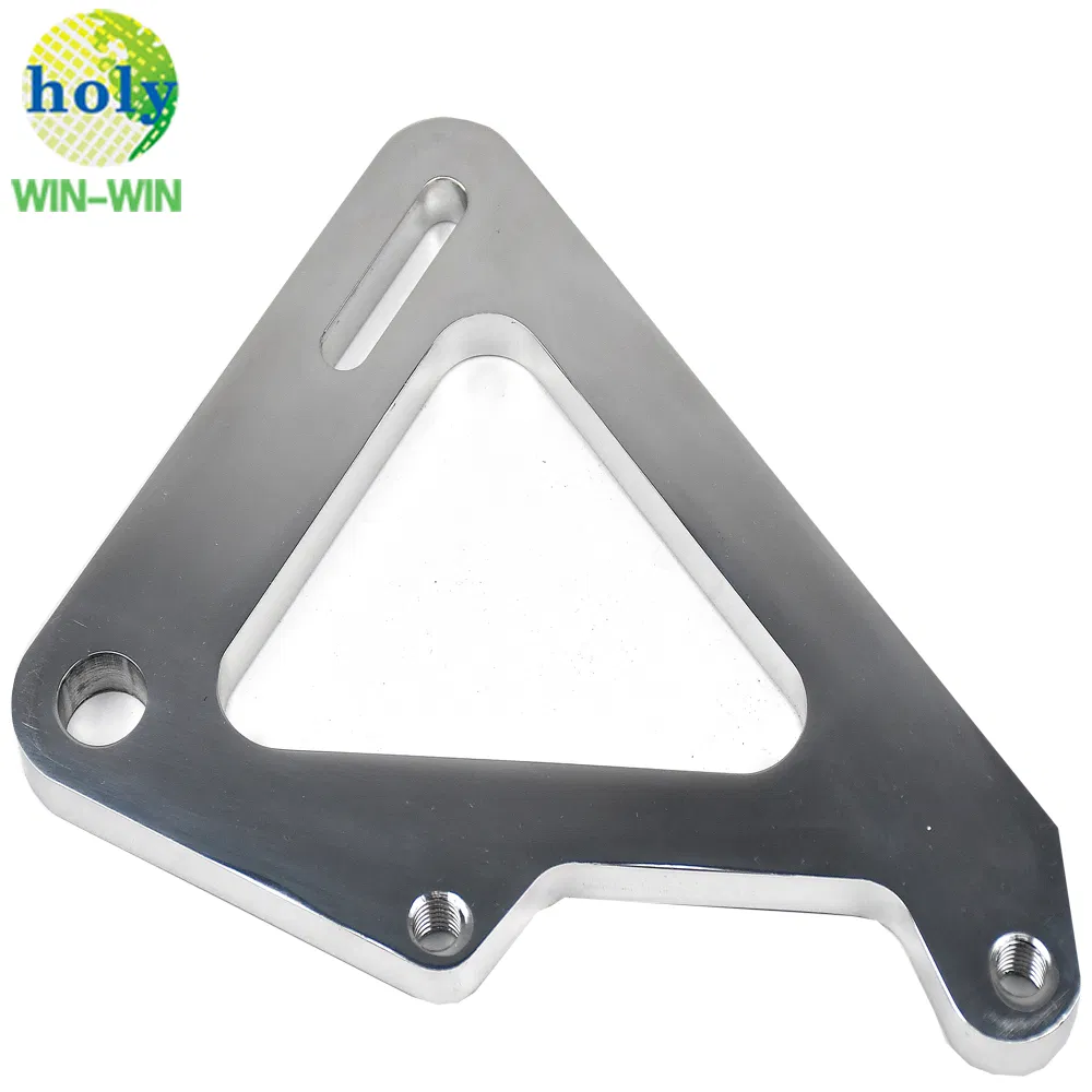 Universal Aluminum Motorcycle Plate with Mirror Polishing Finish CNC Machining