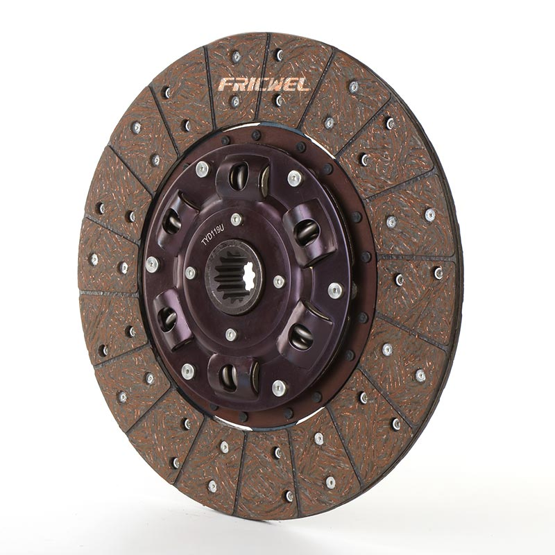 Fricwel Disc Auto Parts Low Wearing Tractor Clutch Disc Tyd-119u