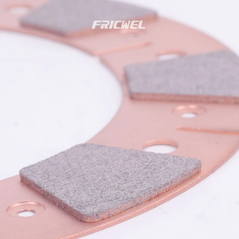Fricwel Auto Parts Sintered Clutch Button Pads Racing Disc for Copper 8037