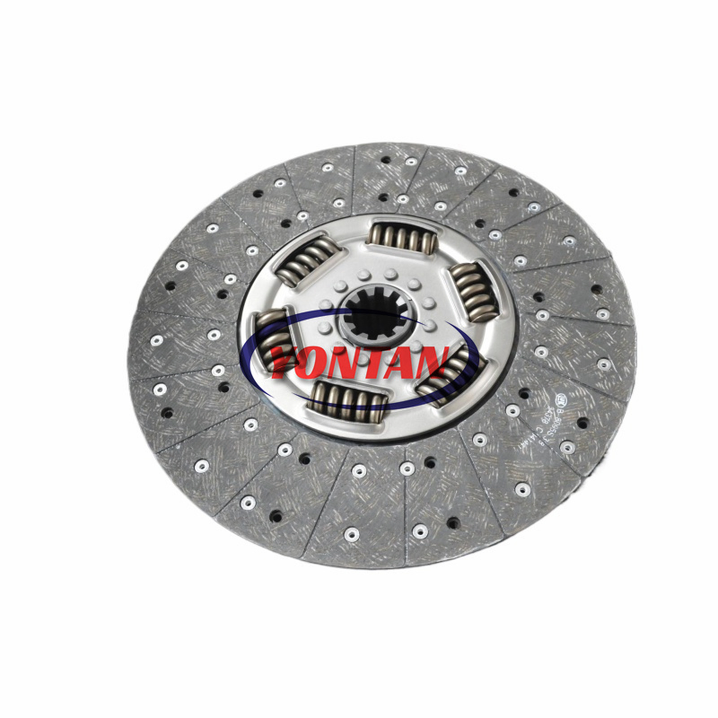 HOWO Sitrak Shacman Foton FAW Dongfeng JAC Jmc Kinglong Heavy-Duty Dump Tractor Truck Bus Spare Parts Clutch Plate Clutch Disc