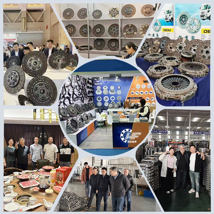 Factory Custom Clutch Kits 3400122201 1878080035 Daf Transmission System Copper Clutch Disc for Man Truck Clutch Friction Plates