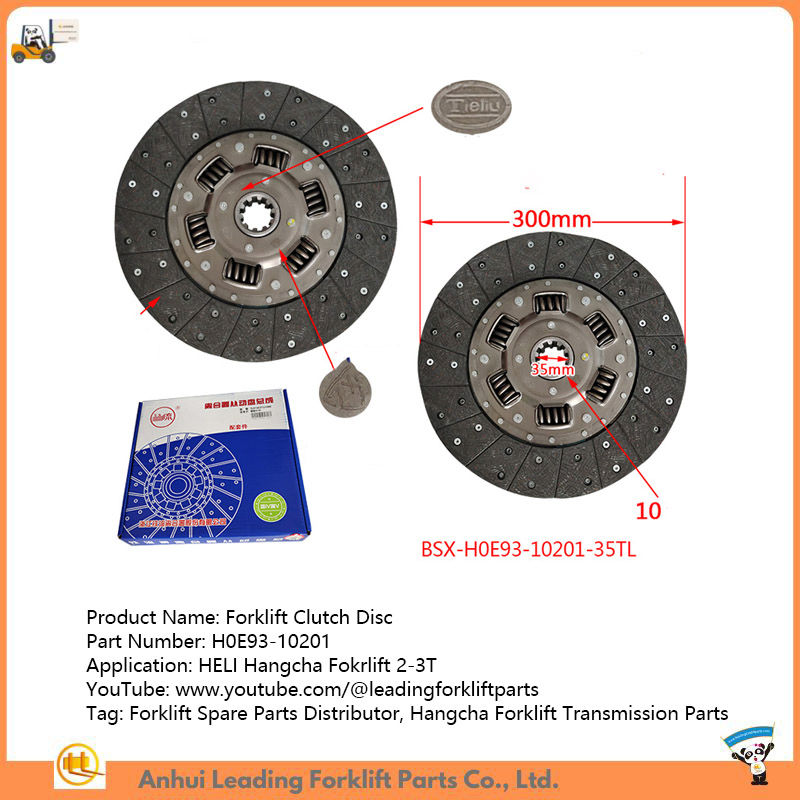 Forklift Clutch Disc for Transmission Gearbox Heli Hangcha Cpcd30 Forklift Replacement