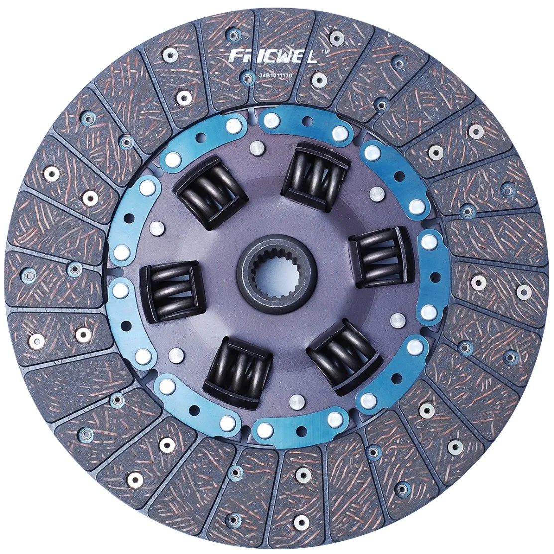 Fricwel Auto Partsplate Ve Clutch Kit Heavy Duty Clutch Kits Plate Parts Low Noise Clutch Plate