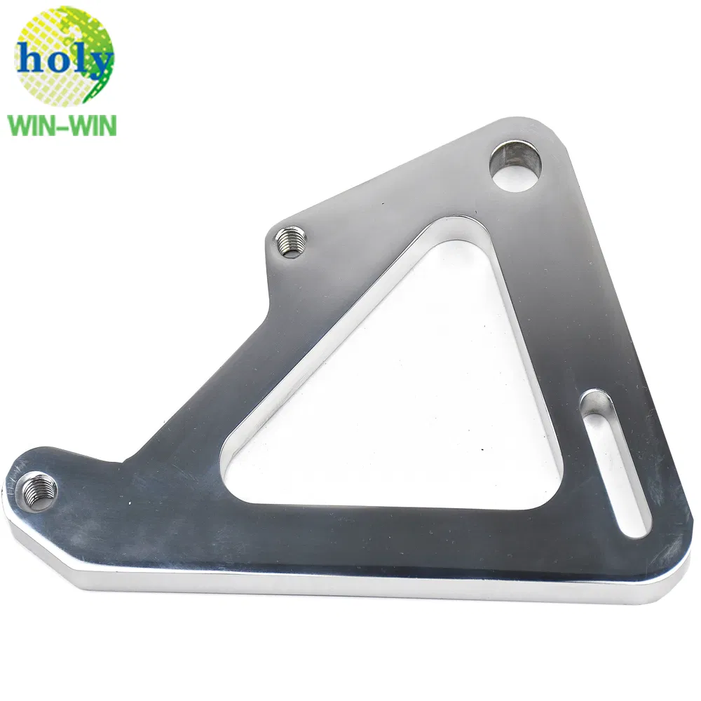 Universal Aluminum Motorcycle Plate with Mirror Polishing Finish CNC Machining