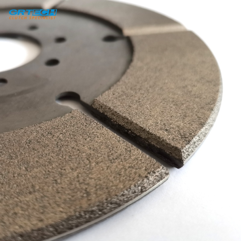 203mm Clutch Parts Clutch Plate Iron Sintered Copper Clutch Disc for Racing Cars