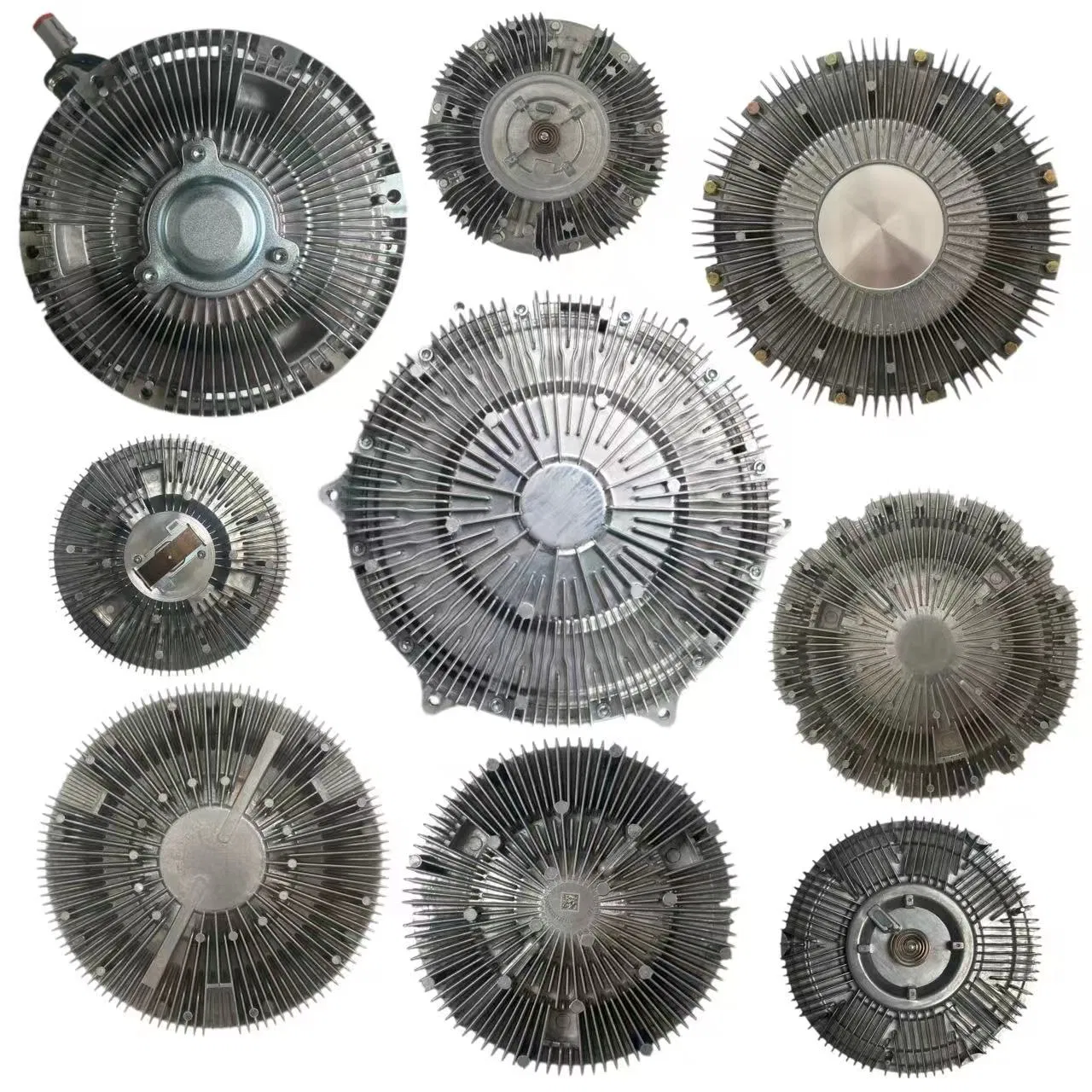 1m3CD18A51d1b-1308060 Trucks, Commercial Vehicles, Buses, Aluminum PA Coupling Silicone Oil Electronically Controlled Fan Clutch Assembly, Factory Direct Sales