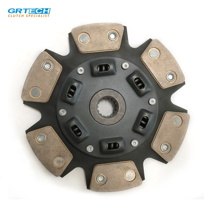 Grtech Manufactured 6 Pad Copper Based Racing Clutch Disc CD4204CB6