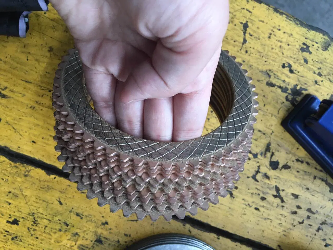 Friction Disc Plate with Ceramic Sintered Metal Carbon Organic Kevlar Material for Construction Equipment