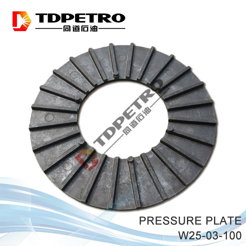 High-Quality Disc Clutch Pressure Plate W25-03-100 for Drilling Drawworks
