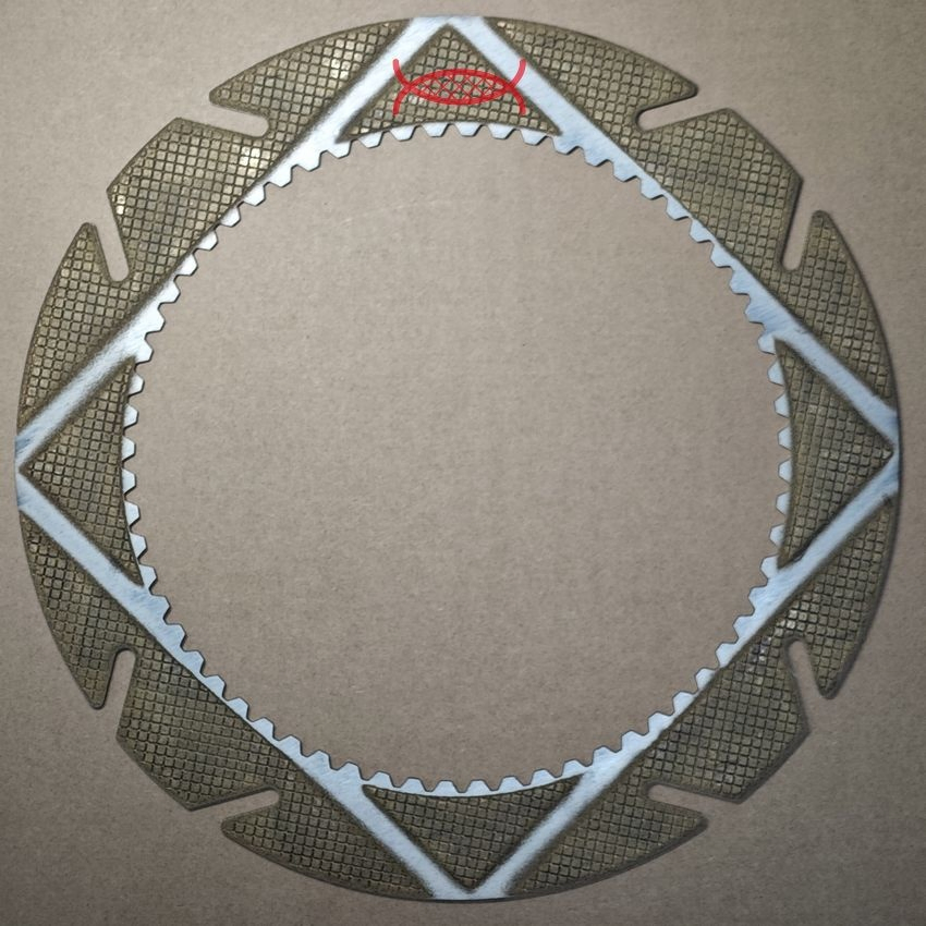 Farm Agricultural Tractors Auto Clutch Disc Tractor Parts Clutch Plate Tractor Drive System Parts Clutch Disc