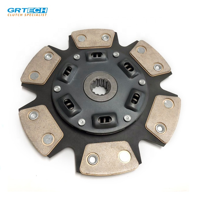 Grtech Manufactured 6 Pad Copper Based Racing Clutch Disc CD4204CB6