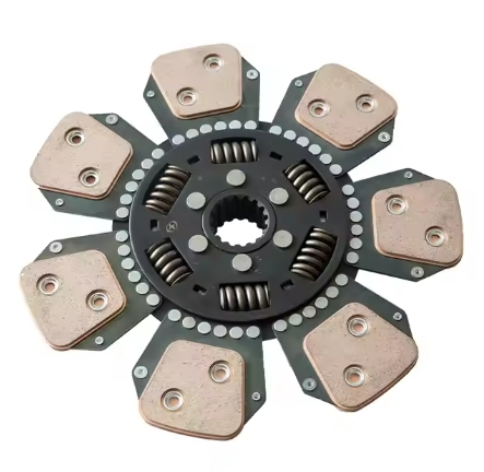 Copper Base Plate Pressure Plate Anti-Friction Clutch Disc for Agricultural Machinery