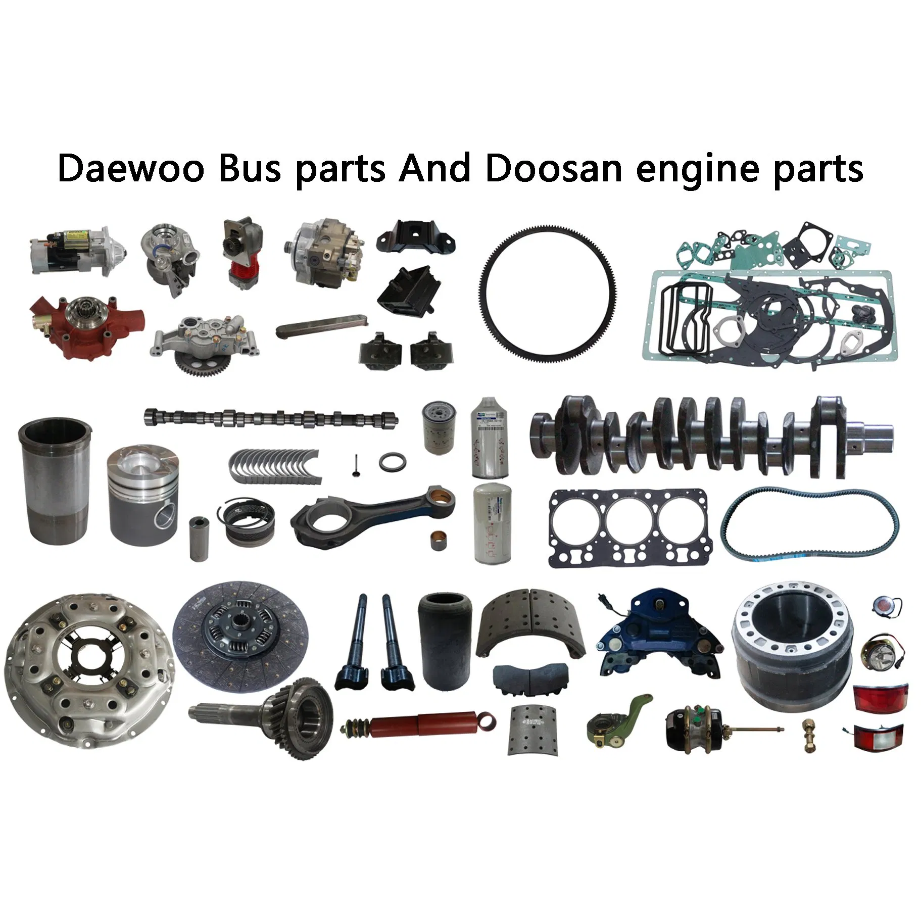 Clutch Pressure Plate 96817816 Korea Daewoo Bus Clutch Pressure Plate Auto Car Spare Accessory