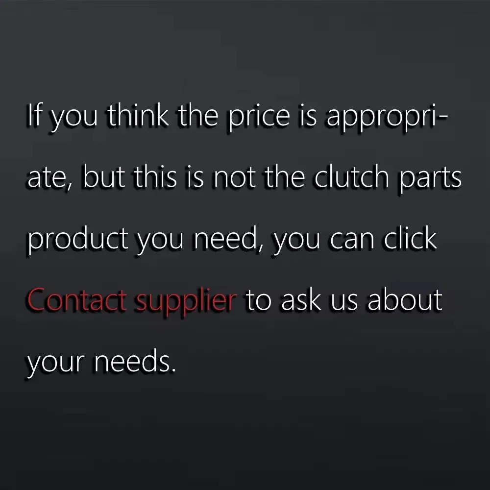 Terbon Tbd160411 Auto Parts Ceramic Clutch Plate Disc for Tractor