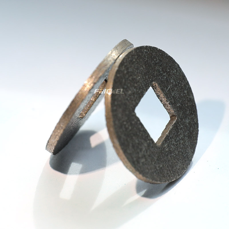 Fricwel Factory Price Auto Parts Ceramic Copper Clutch Button for Robot Brake Disc Application ISO9001