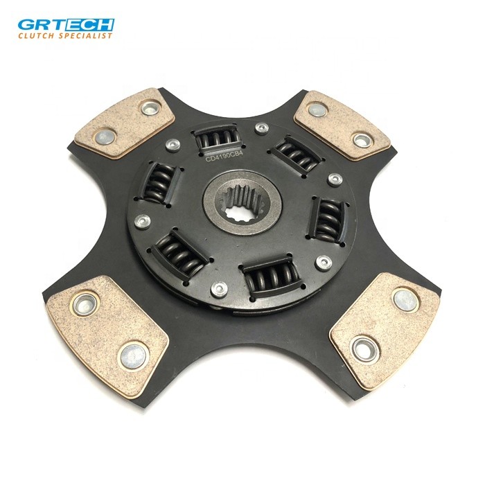 CD4190CB6 CD4190CB4 Ceramic Clutch Disc Racing Clutch Disc with 4 Pad