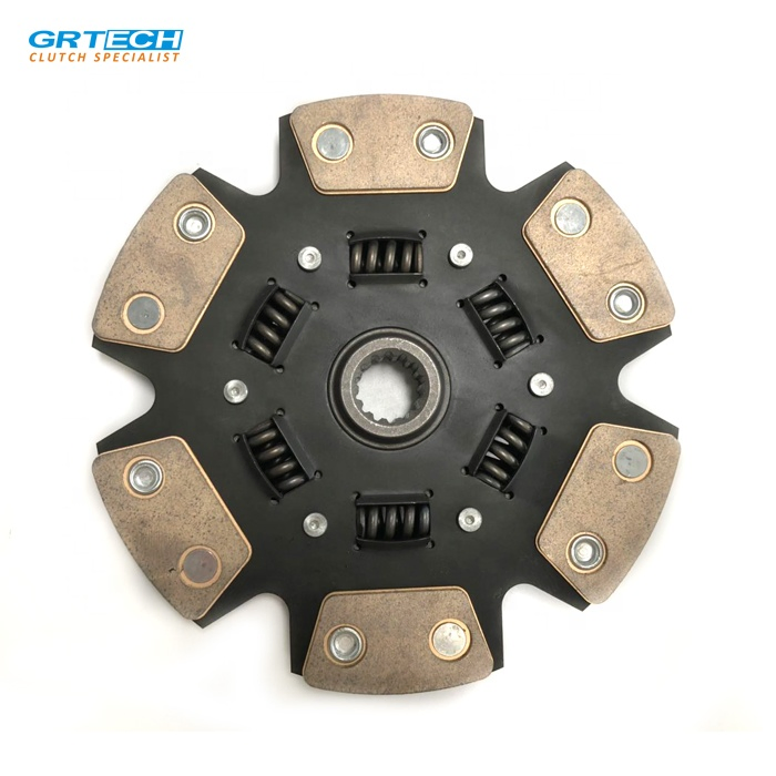 Grtech Manufactured 6 Pad Copper Based Racing Clutch Disc CD4204CB6