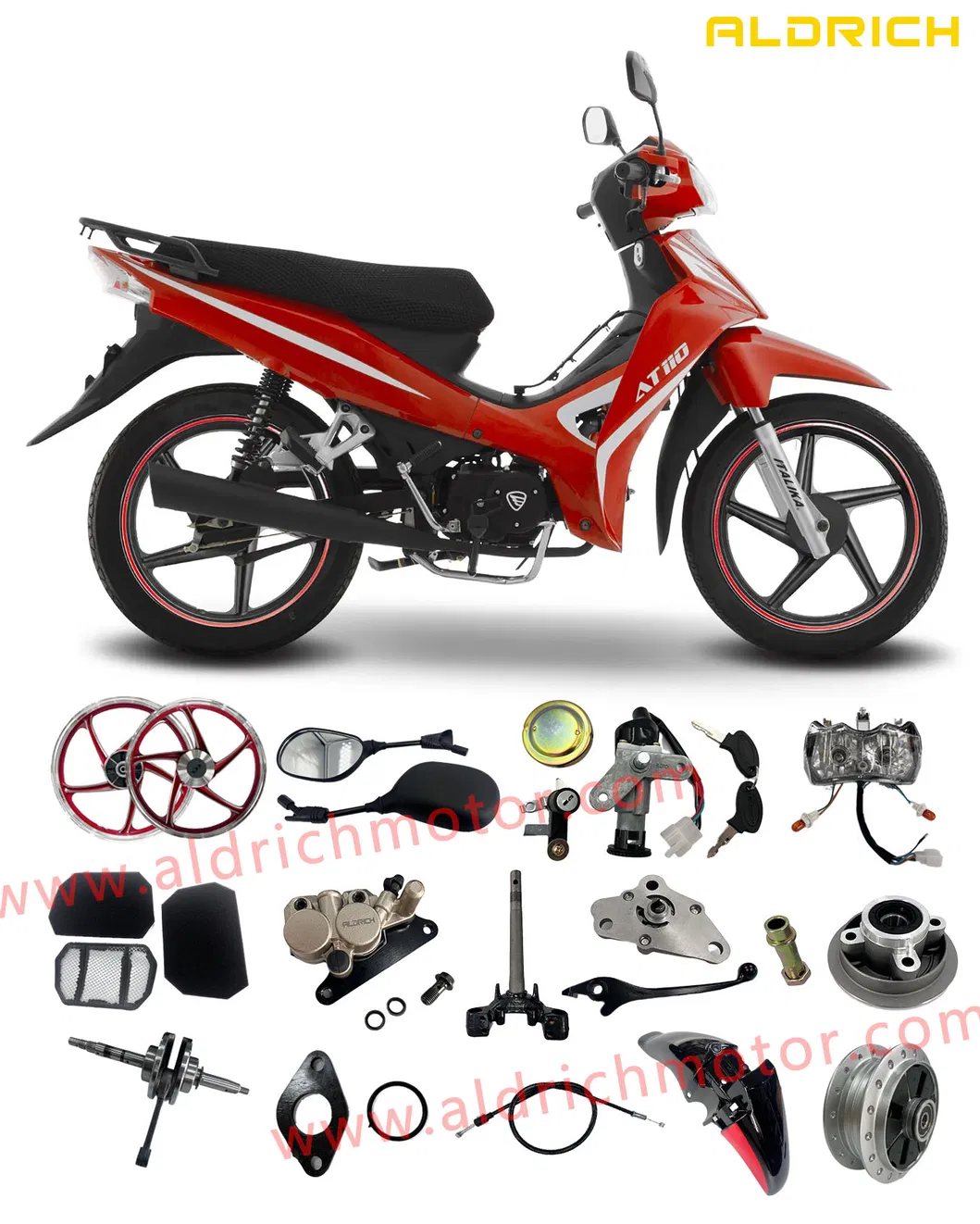 Motorcycle Parts Detail 1