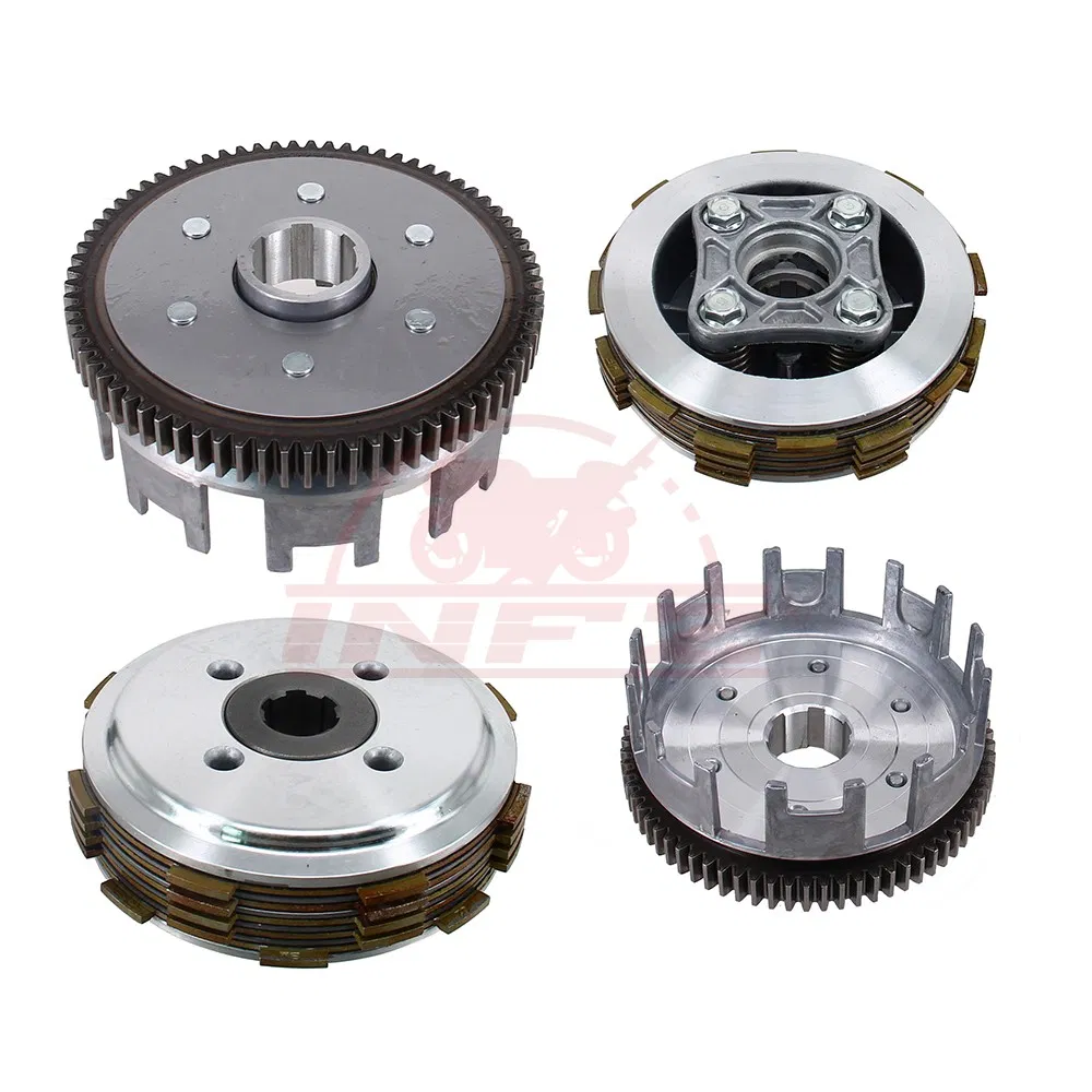 Infz Motorcycle Decoration Accessories Suppliers Cg125 Universal Metal Clutch Hub China Clutch Plate Assembly for Re205D