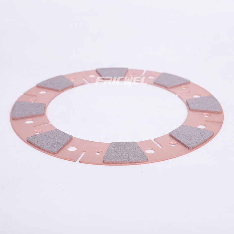 Fricwel Auto Parts Sintered Clutch Button Pads Racing Disc for Copper 8037