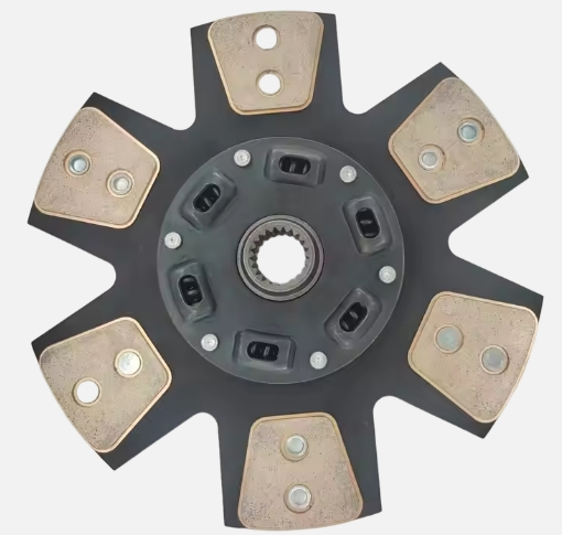 Auto Parts Truck Copper Button Ceramic Clutch Disc Clutch Plate