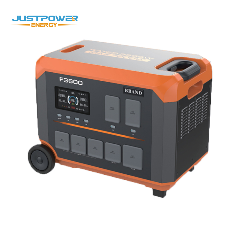 سعر رخيص 3600W LiFePO4 محطة تخزين الطاقة الخارجية بنك الطاقة المحمولة مولد الطاقة الشمسية الاحتياطي