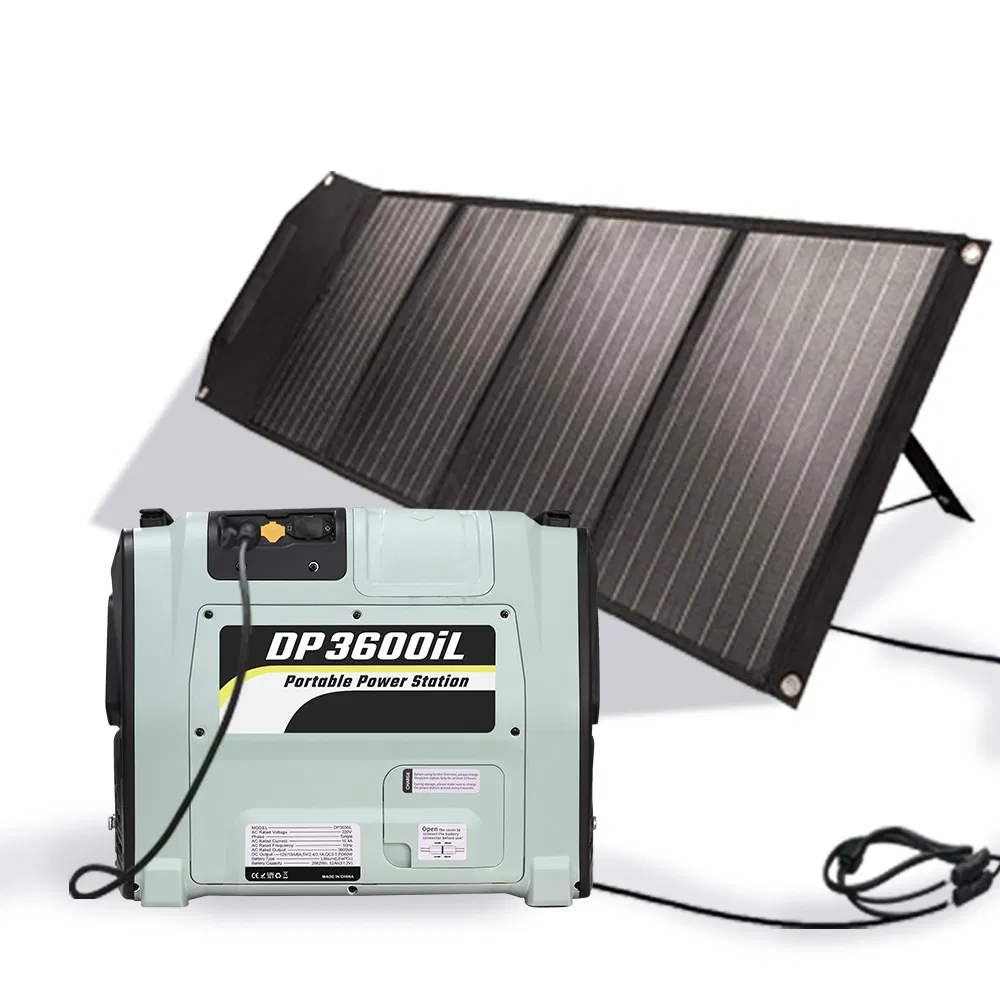 3000W 4000W محطة طاقة شمسية طارئة محمولة مع LiFePO4 بطارية