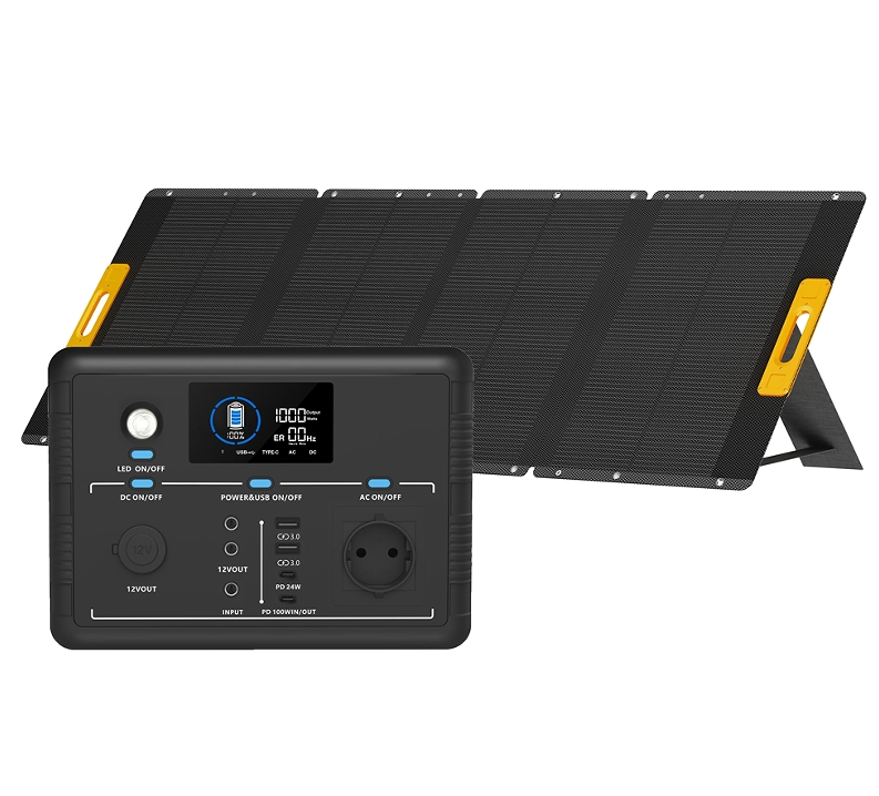 محطة طاقة محمولة عالية السعة 500W مع كابلات شحن USB