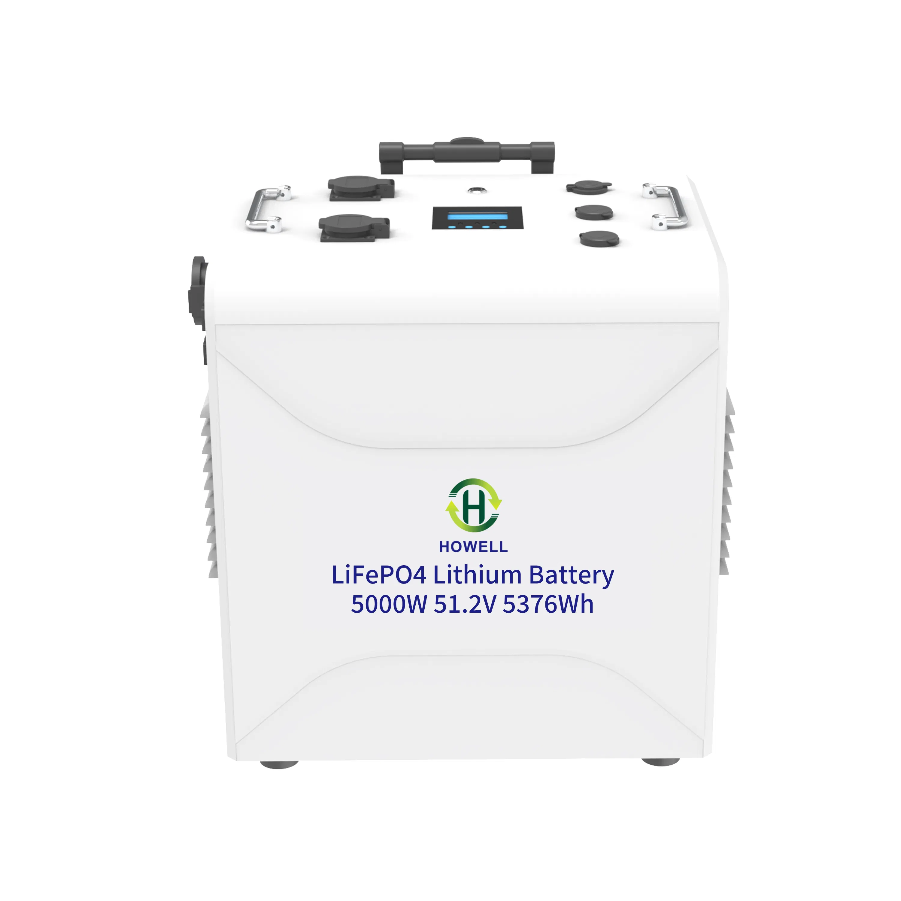 51.2V 105ah LiFePO4 محطة طاقة محمولة للبطارية لنظام مراقبة الطقس وكاشف المستشعرات