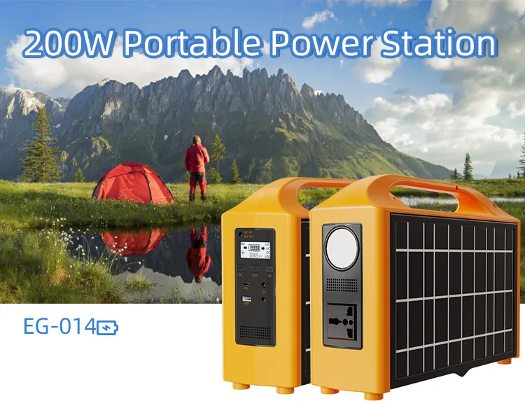 محطة طاقة محمولة للاستخدام المنزلي 220V
