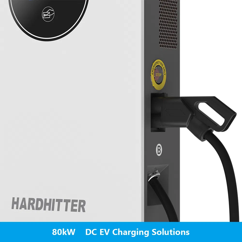 80kw مزدوج CCS2 محطة شحن ذكية محمولة تعمل بالتيار المستمر: الحل المثالي لشحن السيارات