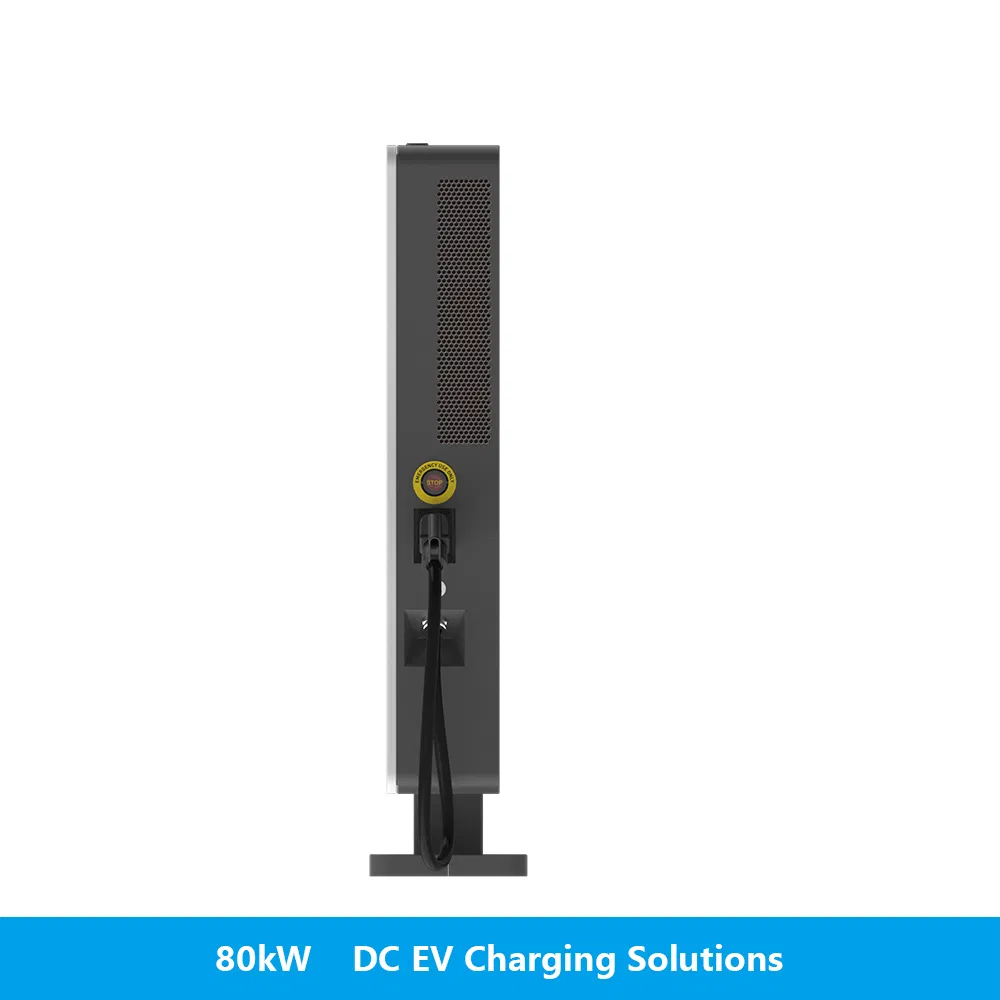 80kw مزدوج CCS2 محطة شحن ذكية محمولة تعمل بالتيار المستمر: الحل المثالي لشحن السيارات