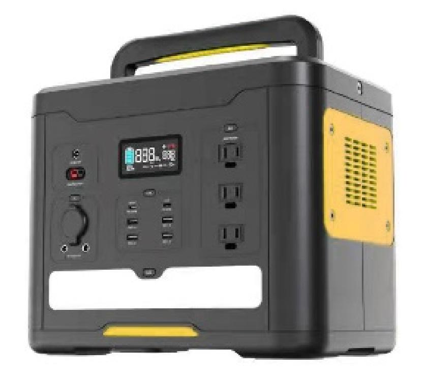 محطة طاقة محمولة 300W السعة: 296wh (20000mAh/14.8V) مع مآخذ تيار متردد للاستخدام المنزلي والتخييم والسفر في المركبات والطوارئ