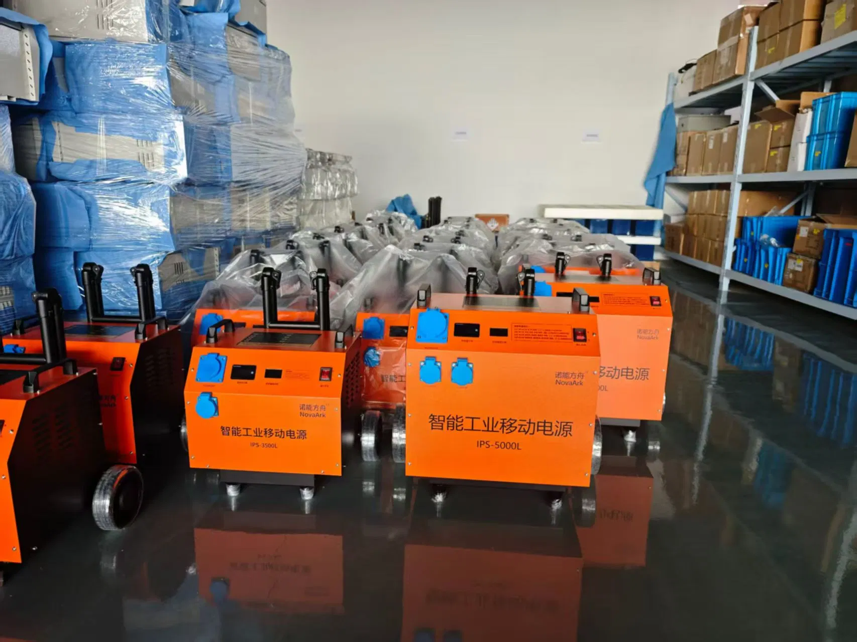 12kw محطة طاقة محمولة كبيرة السعة جاهزة للطاقة الشمسية معتمدة متوافقة مع القواطع، اللحامات والمثاقب للاستخدام في الموقع