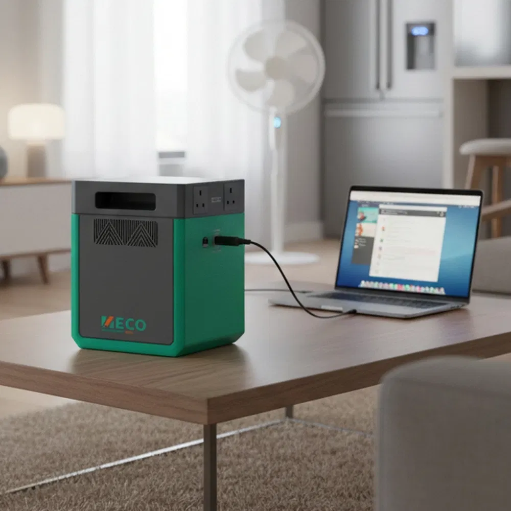 2kwh 1200W محمول LiFePO4 محطة طاقة متنقلة ذات سعة كبيرة للبيئة