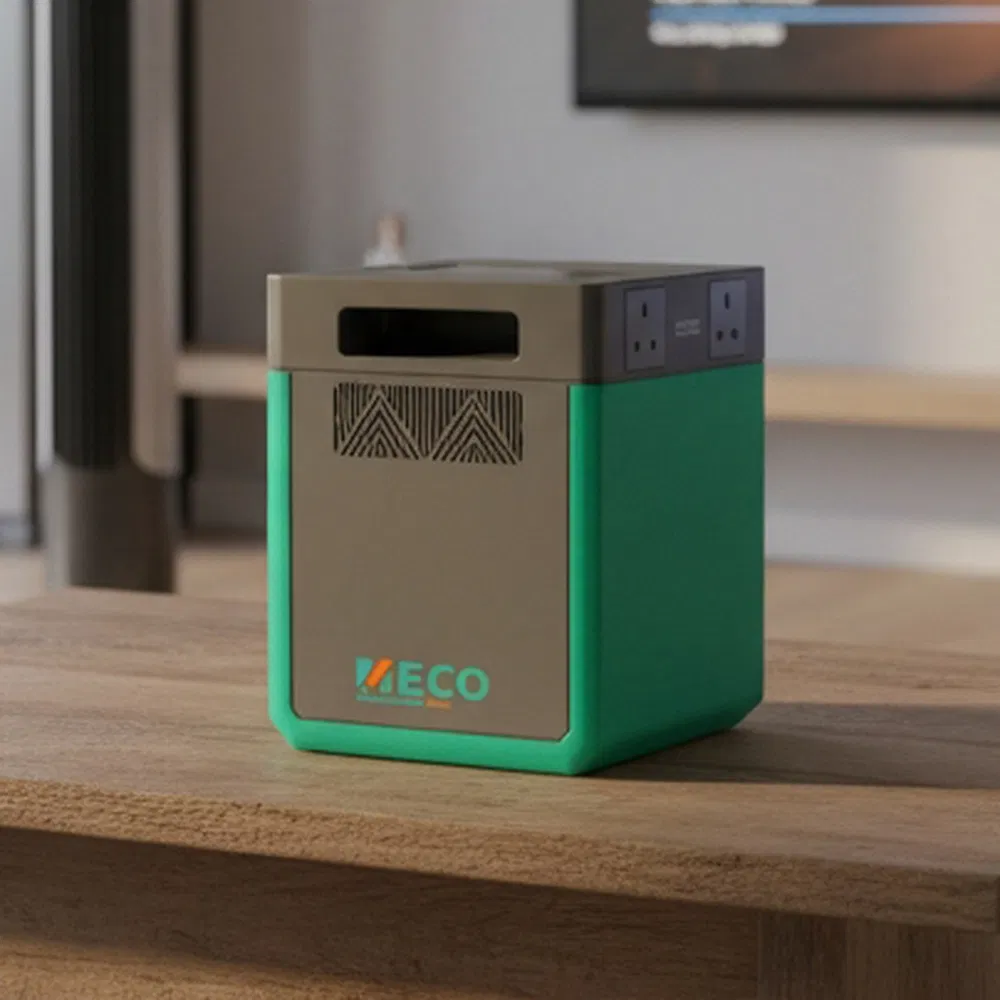 2kwh 1200W محمول LiFePO4 محطة طاقة متنقلة ذات سعة كبيرة للبيئة