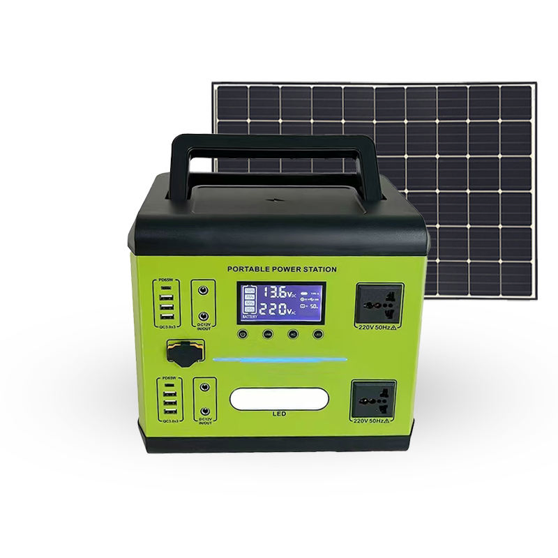 300W 600W 1100W جهاز تخزين الطاقة لمحطة الطاقة حزمة بطارية للتخييم في الهواء الطلق